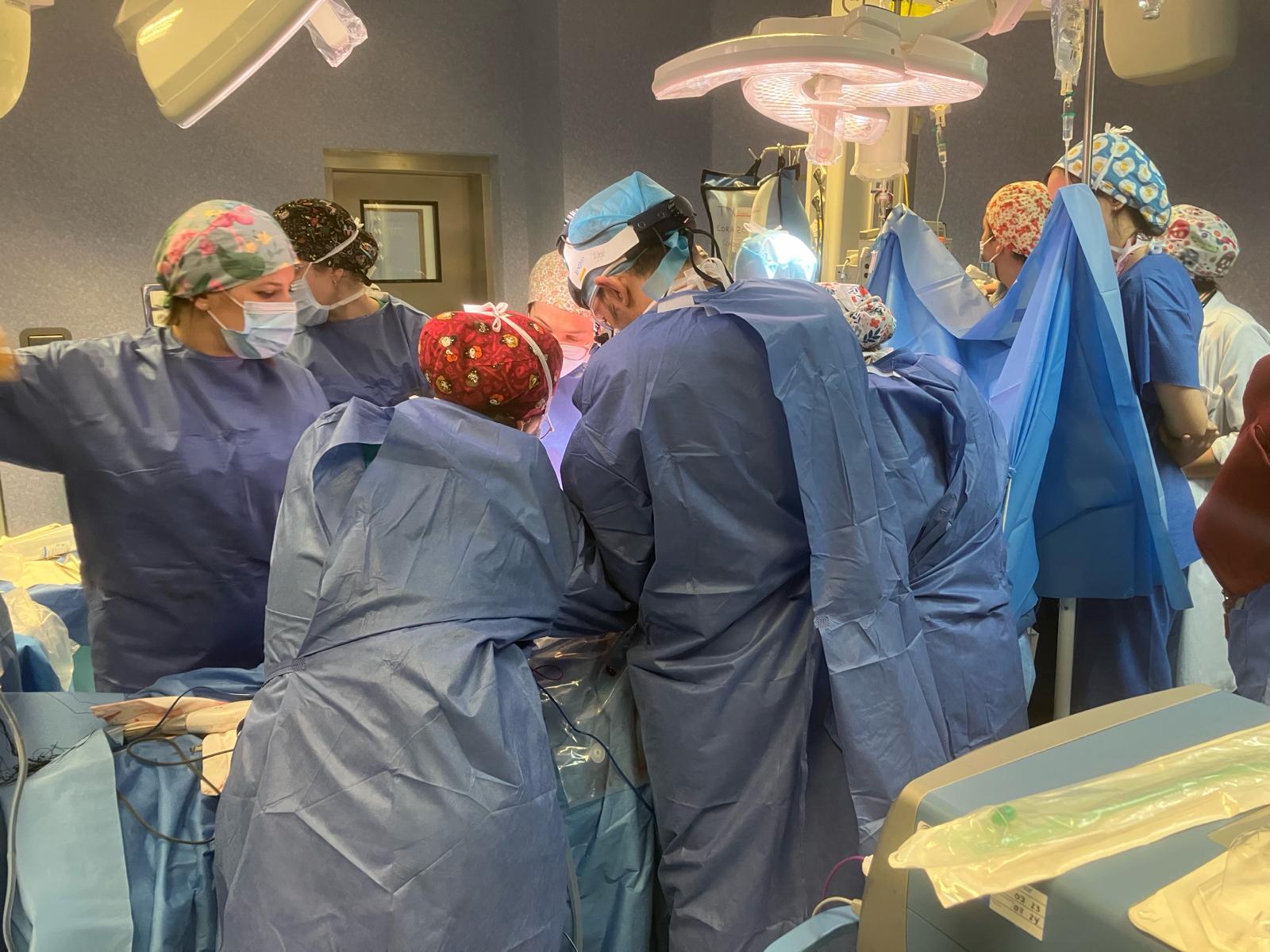 El Hospital Universitario Torrecárdenas registra una donación múltiple de órganos